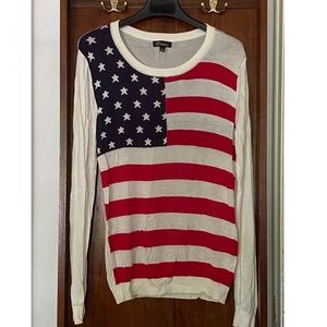 American Flag Sweater